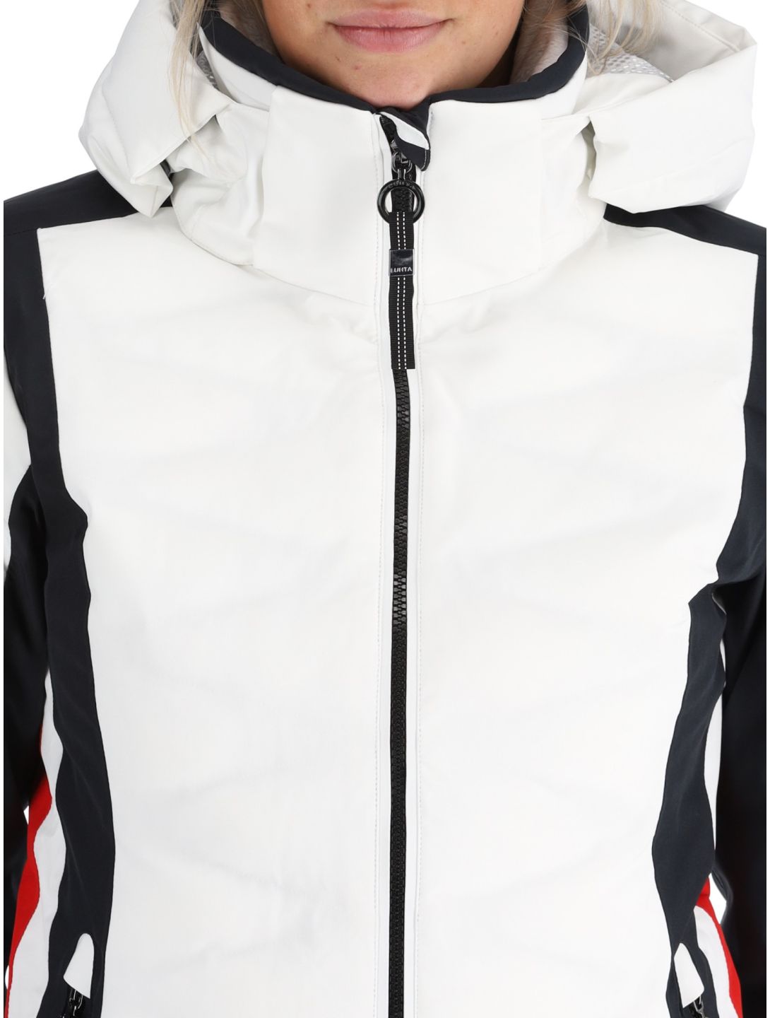 Luhta, Kaaresuvanto chaqueta de esquí mujeres Optic White blanco 