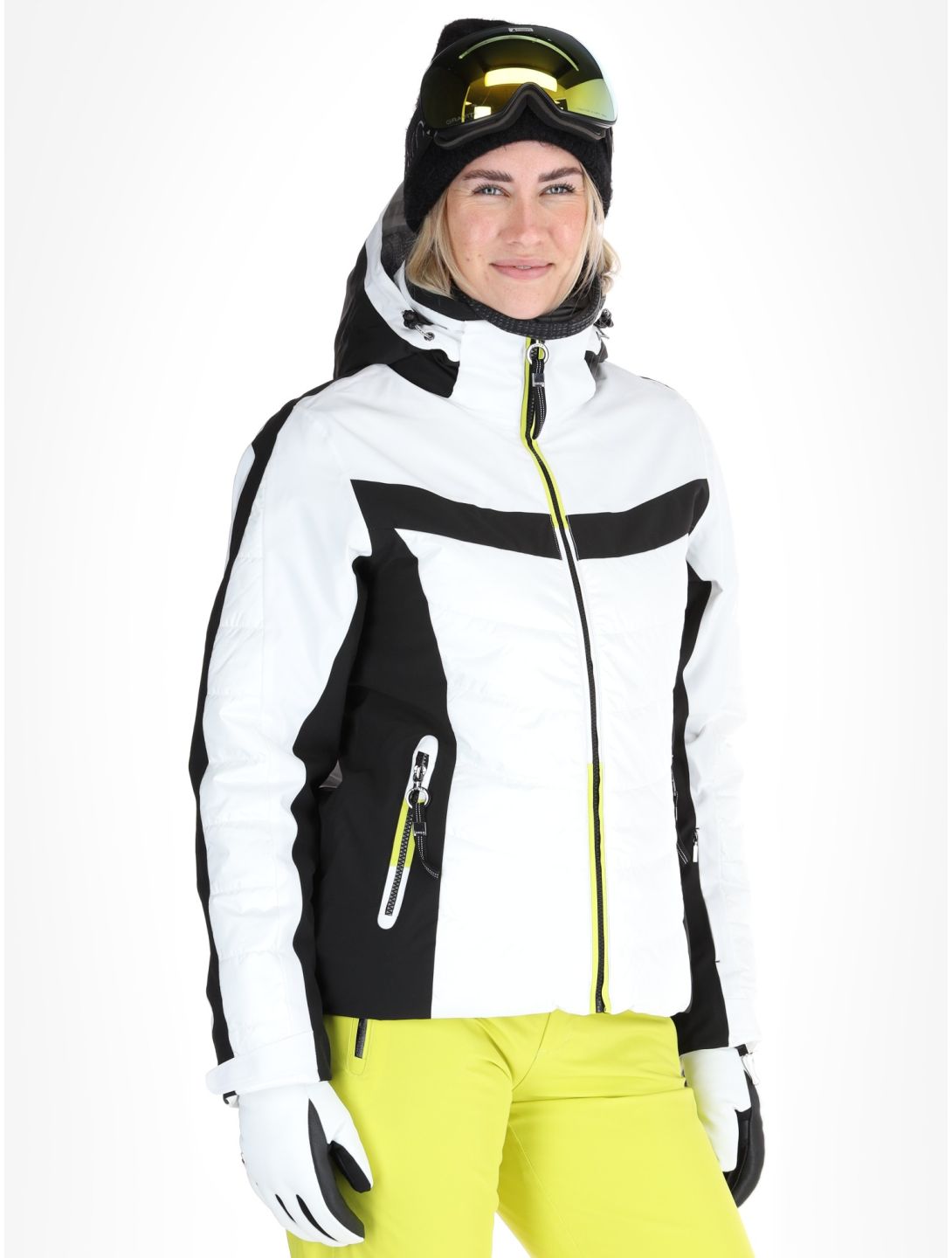 Luhta, Kitinen chaqueta de esquí mujeres Optic White blanco 