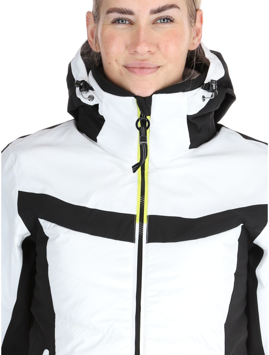 Luhta, Kitinen chaqueta de esquí mujeres Optic White blanco 