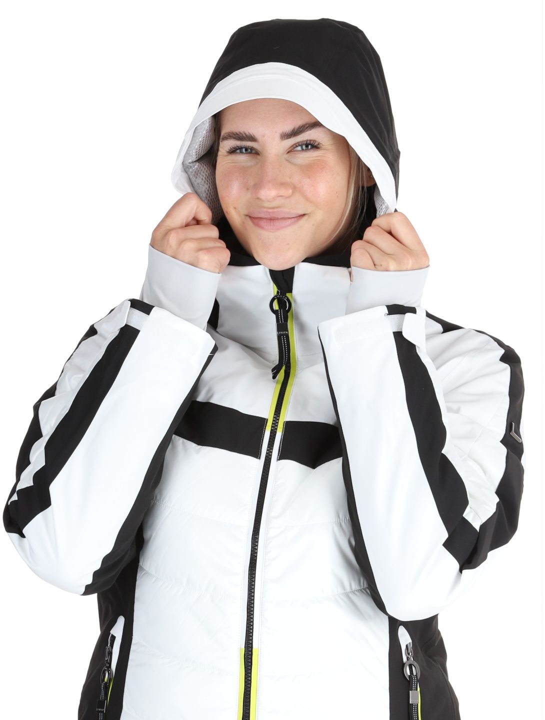 Luhta, Kitinen chaqueta de esquí mujeres Optic White blanco 