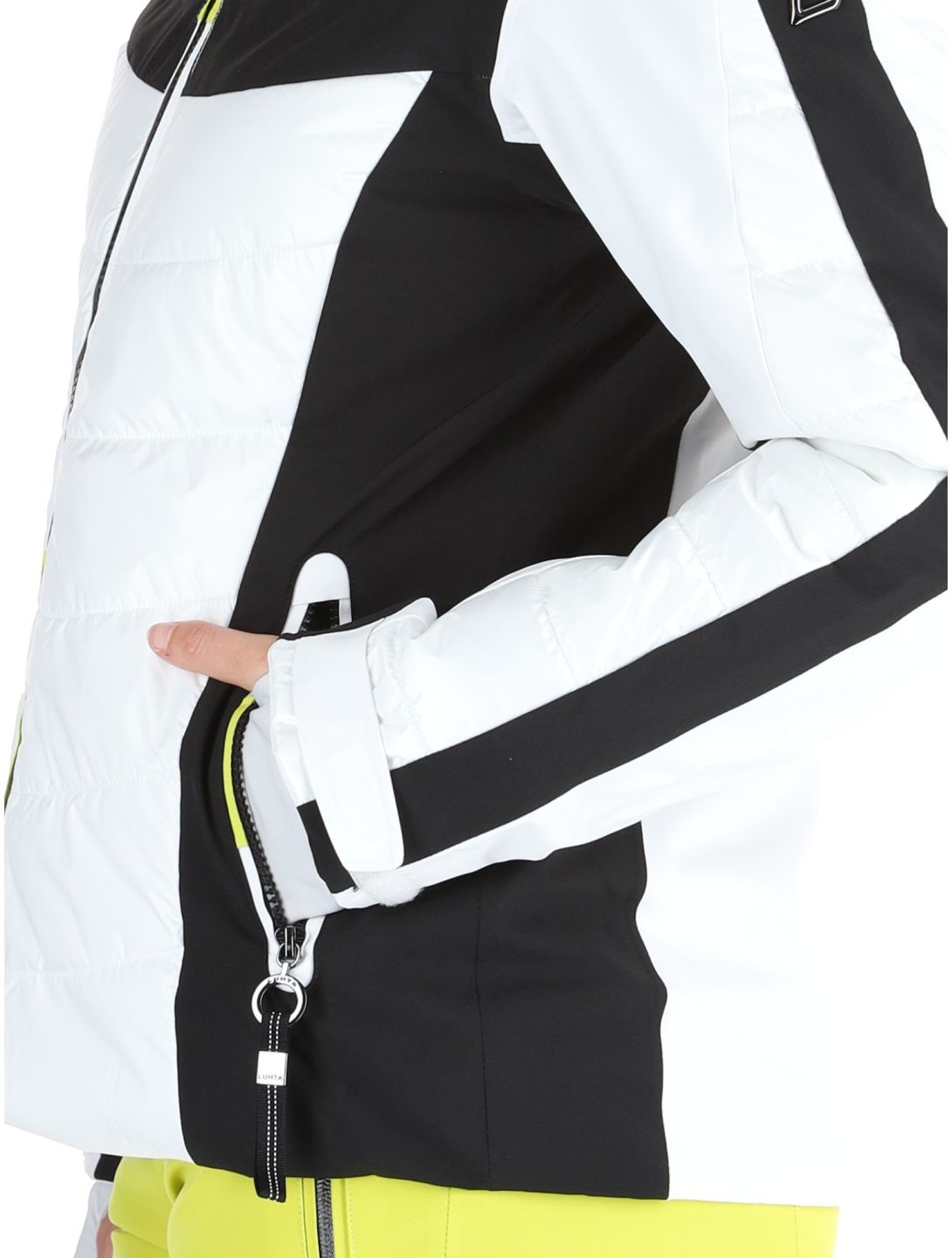 Luhta, Kitinen chaqueta de esquí mujeres Optic White blanco 