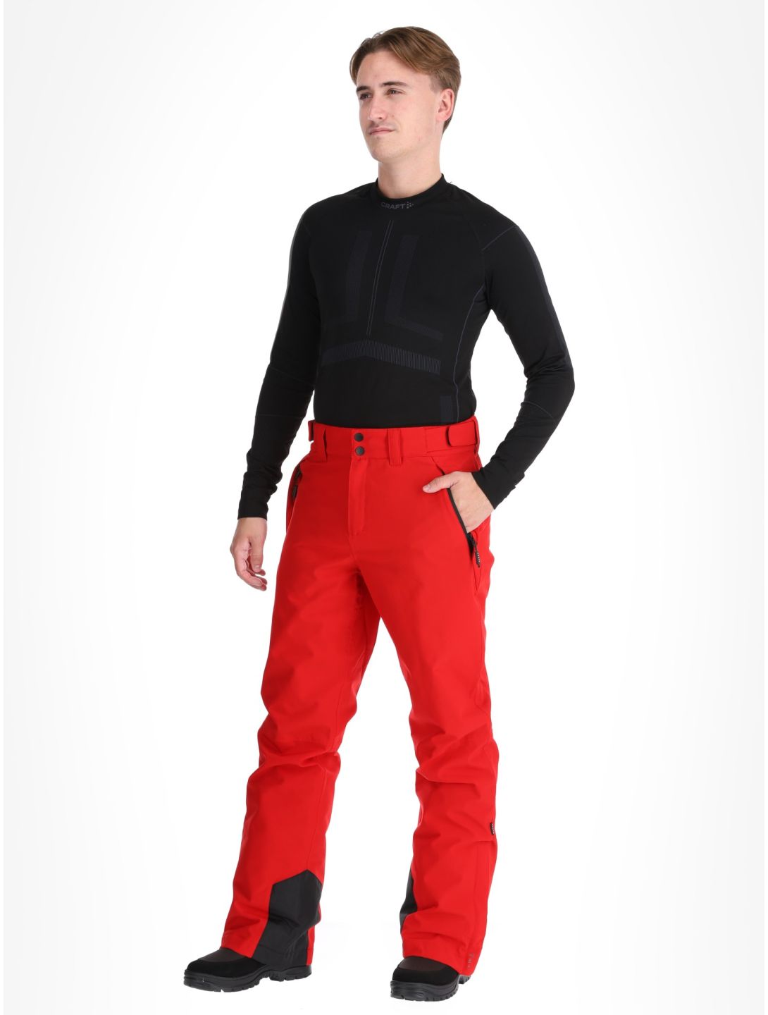 Luhta, Kumpula pantalones de esquí hombres Cranberry rojo 