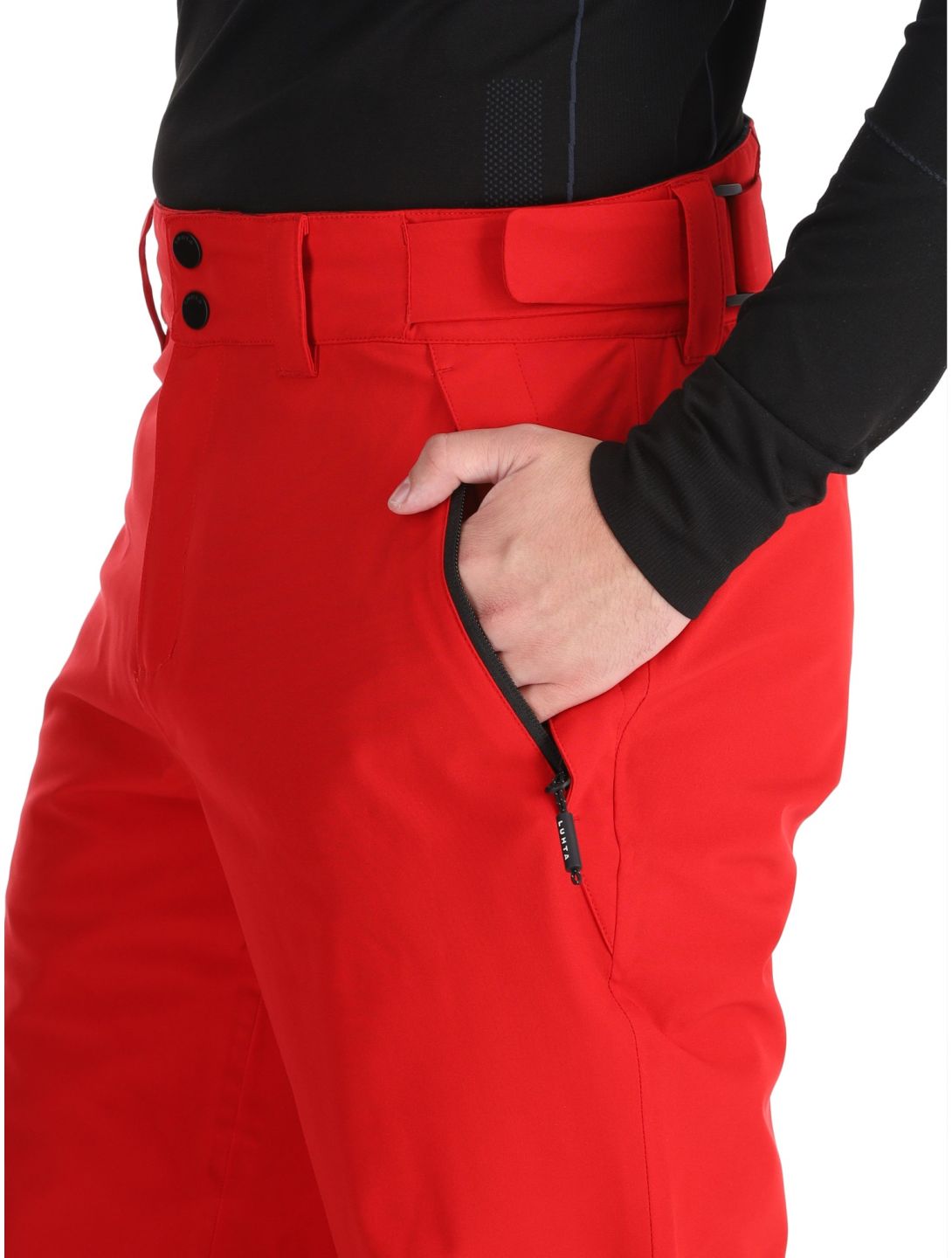 Luhta, Kumpula pantalones de esquí hombres Cranberry rojo 