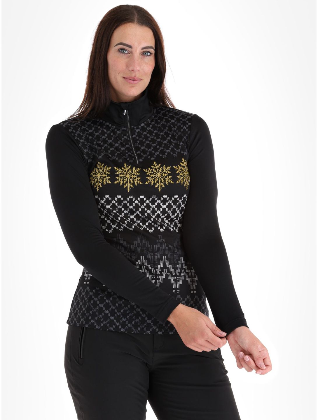 Luhta, Puolakkavaara jersey mujeres Black negro 