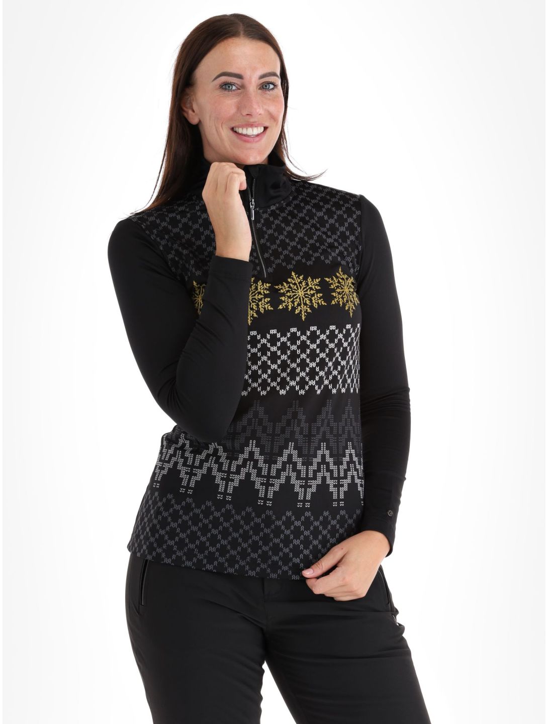 Luhta, Puolakkavaara jersey mujeres Black negro 