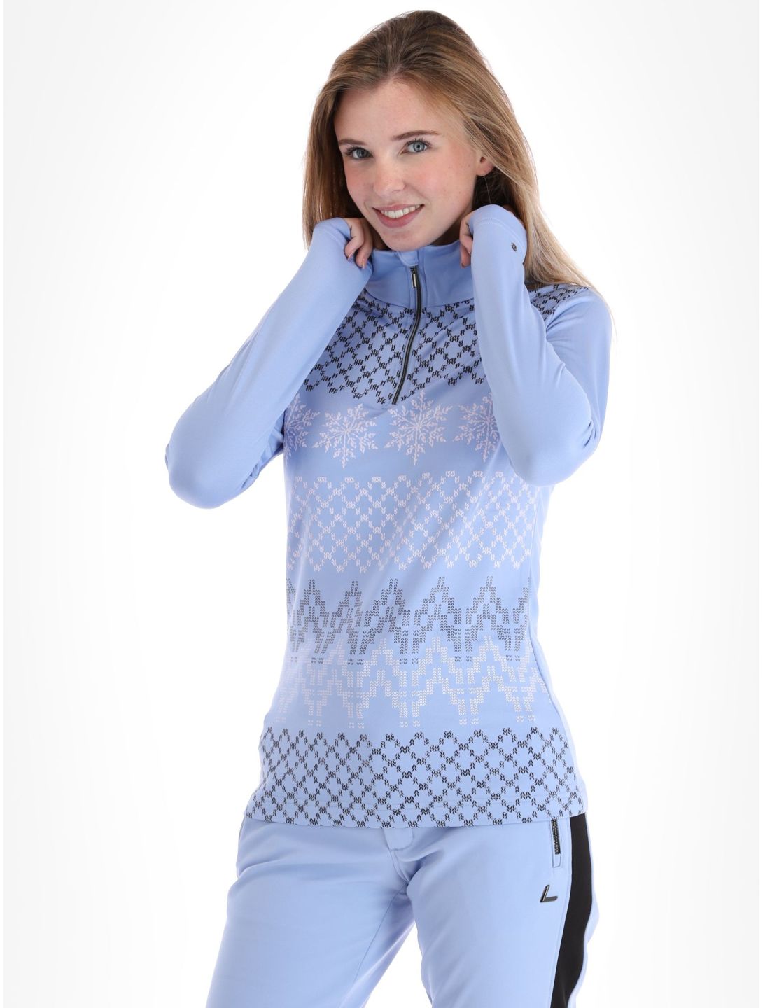 Luhta, Puolakkavaara jersey mujeres Light Blue azul 