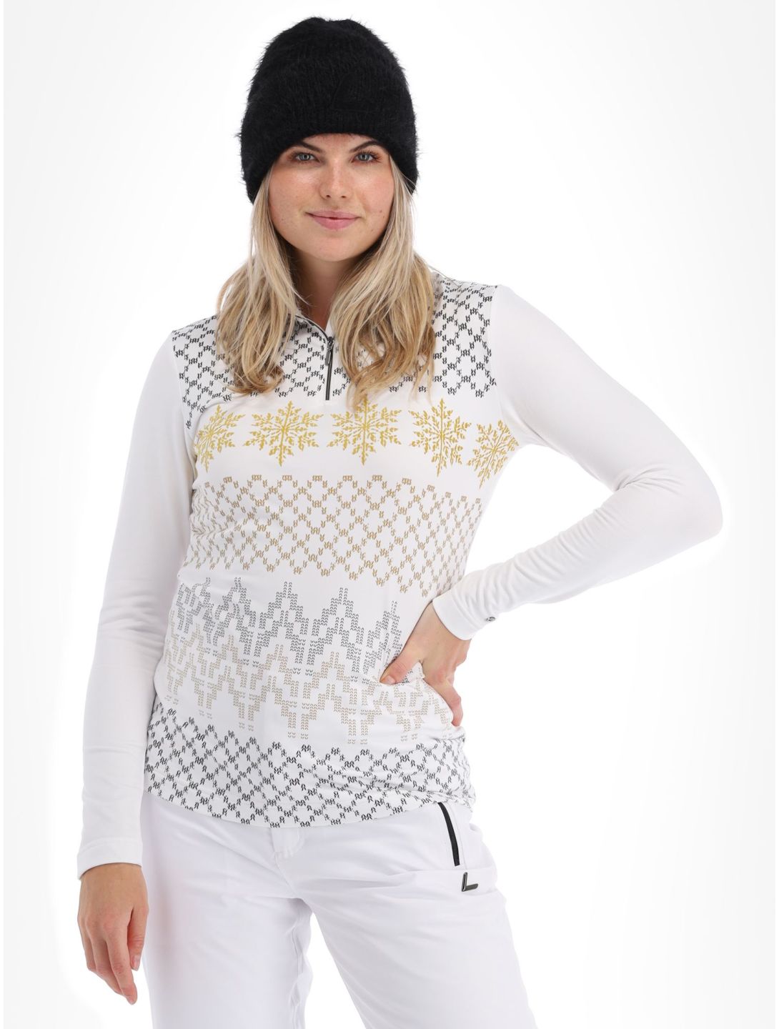 Luhta, Puolakkavaara jersey mujeres Optic White blanco 