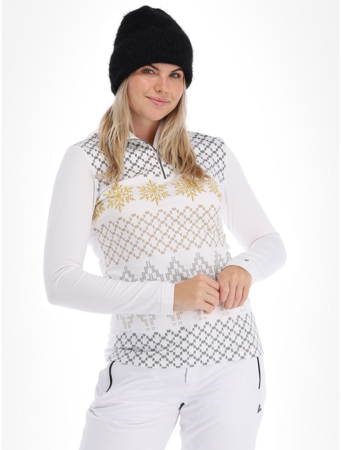 Luhta, Puolakkavaara jersey mujeres Optic White blanco 