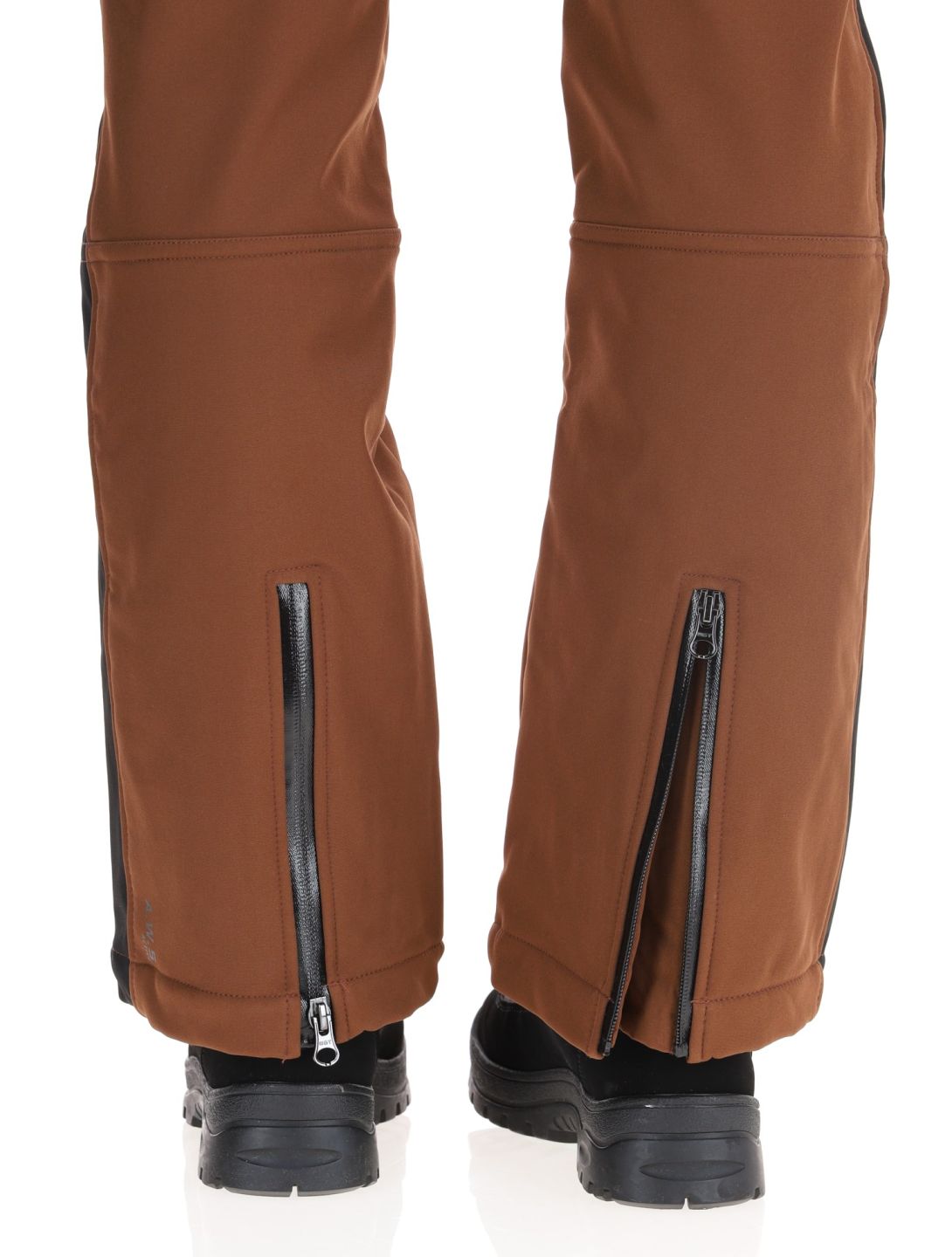 Luhta, Reututunturi pantalones de esquí softshell mujeres Chocolat marrón 