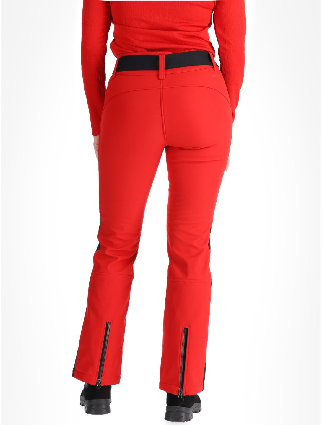 Luhta, Reututunturi pantalones de esquí softshell mujeres Cranberry rojo 