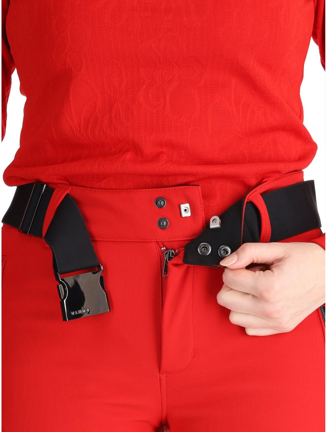 Luhta, Reututunturi pantalones de esquí softshell mujeres Cranberry rojo 