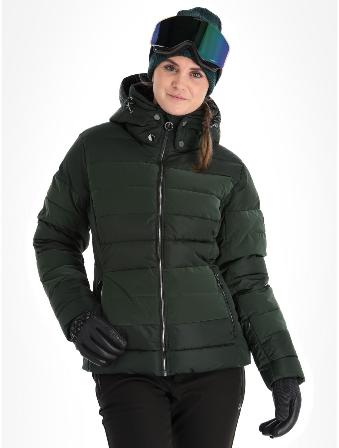 Luhta, Sammaltunturi chaqueta de esquí mujeres Dark Green verde 