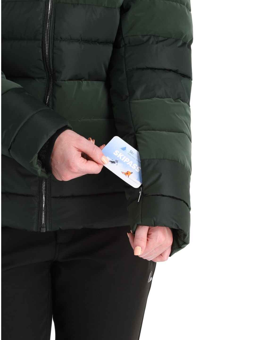 Luhta, Sammaltunturi chaqueta de esquí mujeres Dark Green verde 