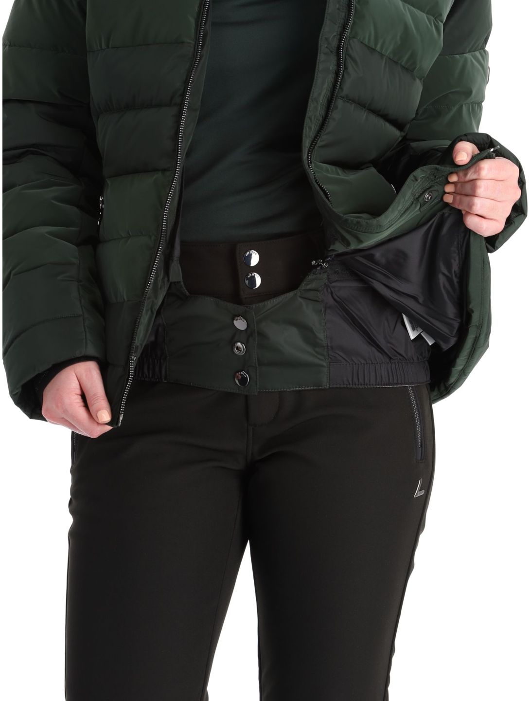 Luhta, Sammaltunturi chaqueta de esquí mujeres Dark Green verde 