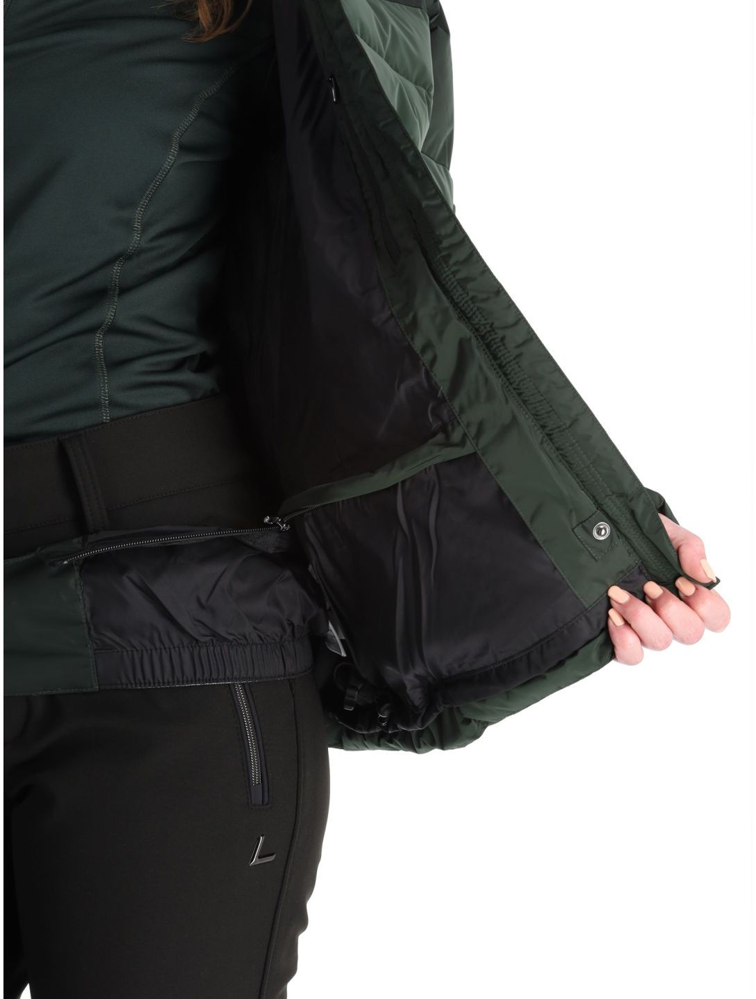 Luhta, Sammaltunturi chaqueta de esquí mujeres Dark Green verde 