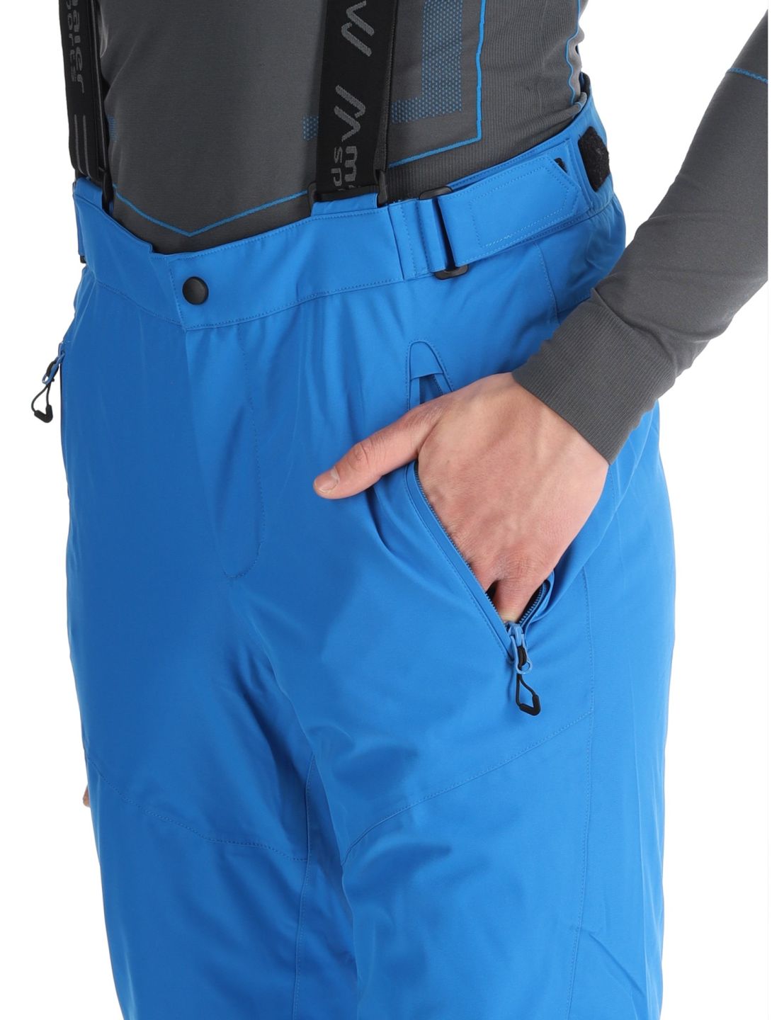 Maier Sports, Anton 2.1 pantalones de esquí hombres Imperial Blue azul 