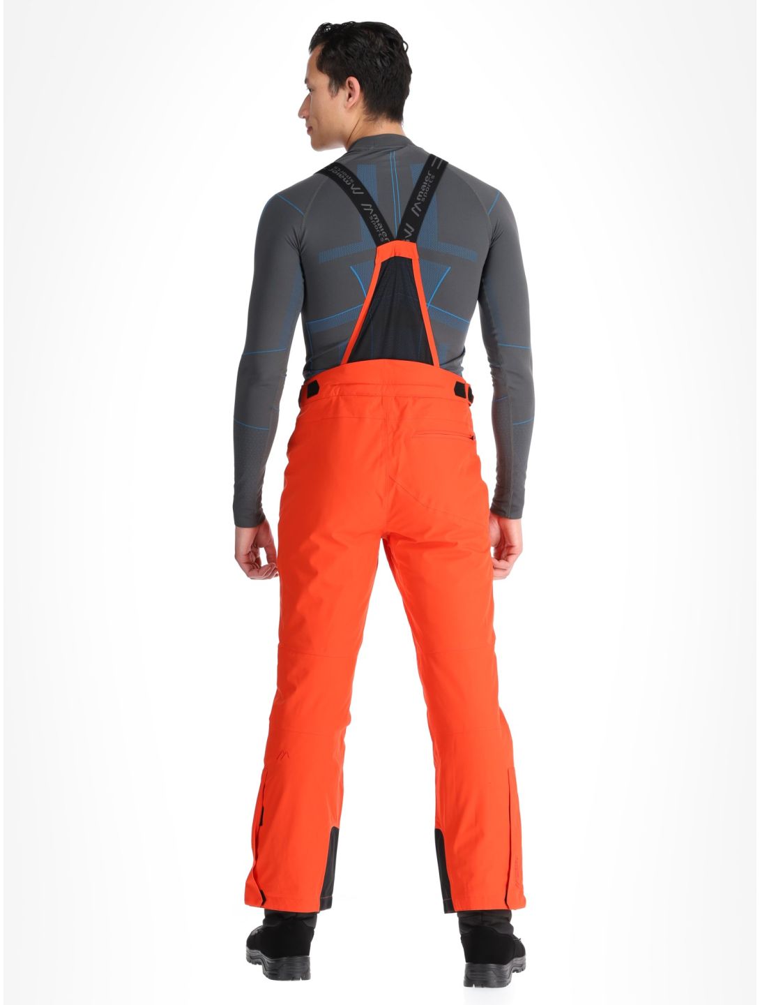 Maier Sports, Anton 2.1 pantalones de esquí hombres Paprika Flame naranja 