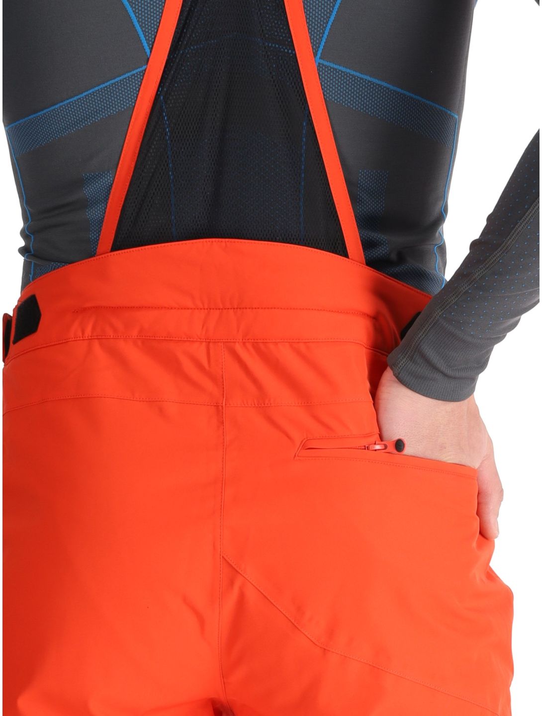 Maier Sports, Anton 2.1 pantalones de esquí hombres Paprika Flame naranja 