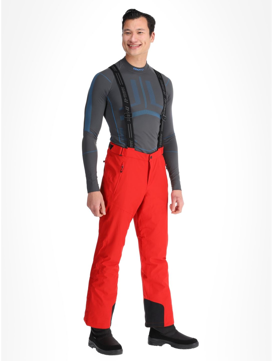 Maier Sports, Anton 2.1 pantalones de esquí hombres Salsa rojo 