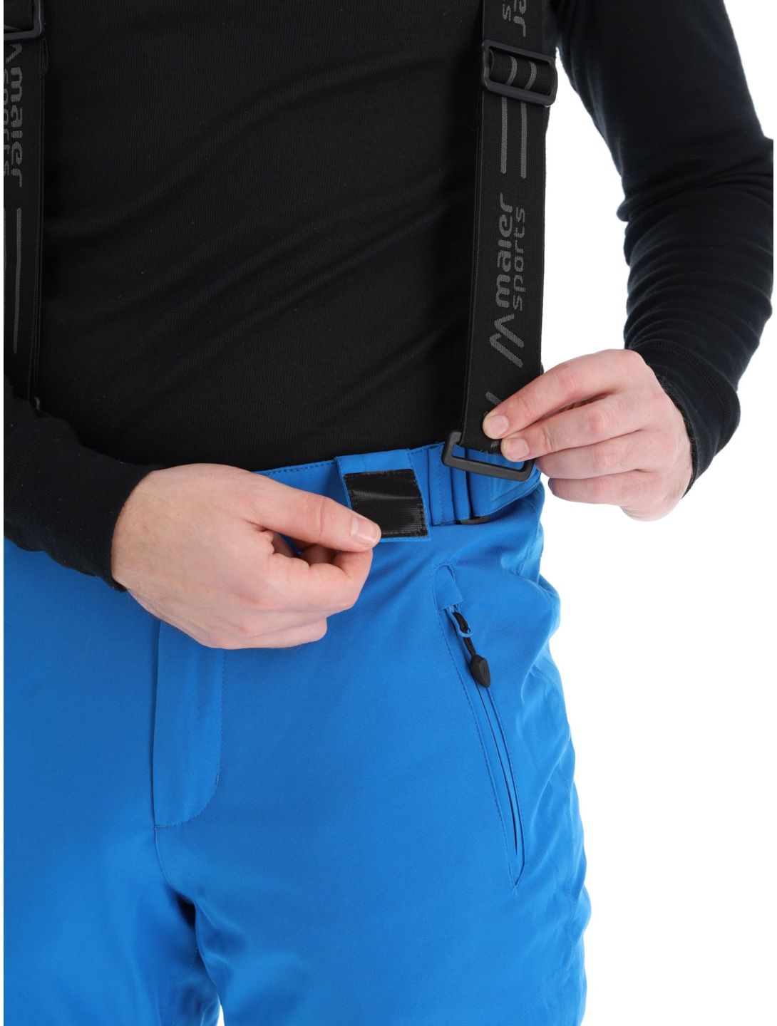 Maier Sports, Anton 2 pantalones de esquí hombres Imperial Blue azul 