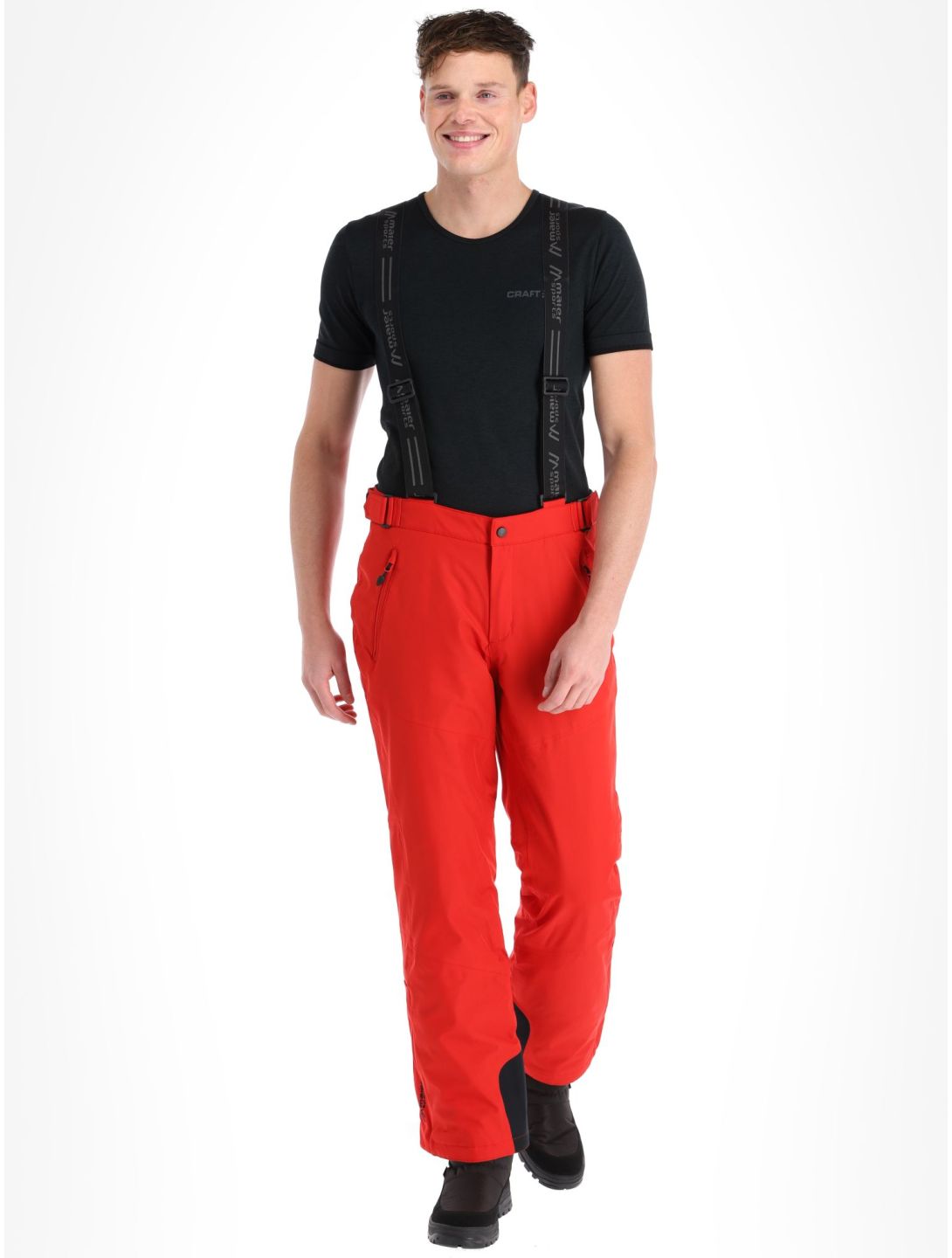 Maier Sports, Anton 2 pantalones de esquí hombres Salsa rojo 