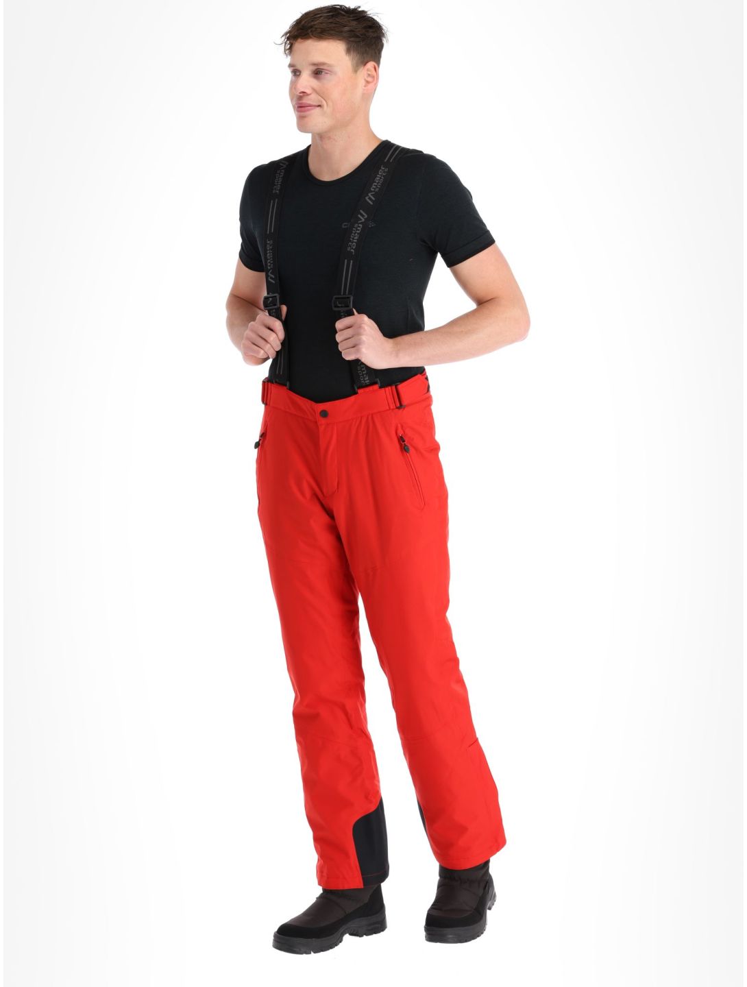 Maier Sports, Anton 2 pantalones de esquí hombres Salsa rojo 