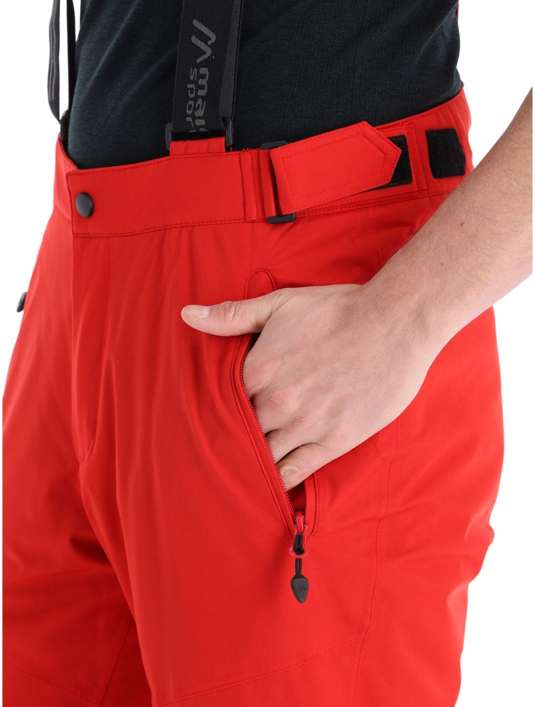 Maier Sports, Anton 2 pantalones de esquí hombres Salsa rojo 