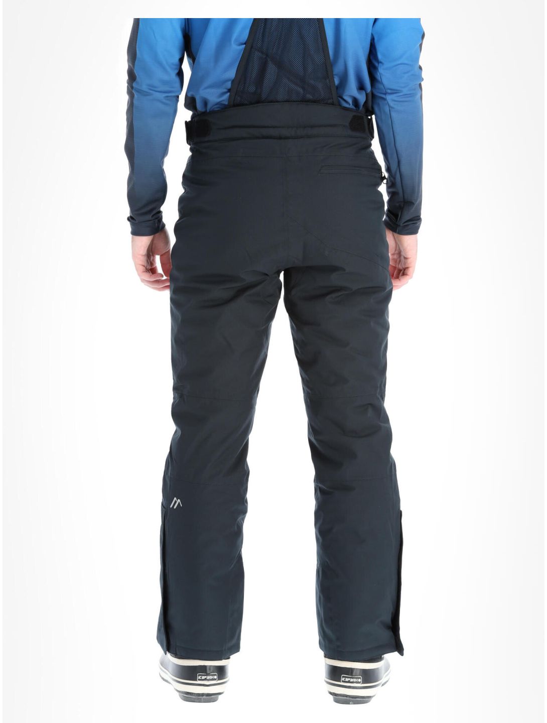 Maier Sports, Anton 2 pantalones de esquí hombres Black negro 