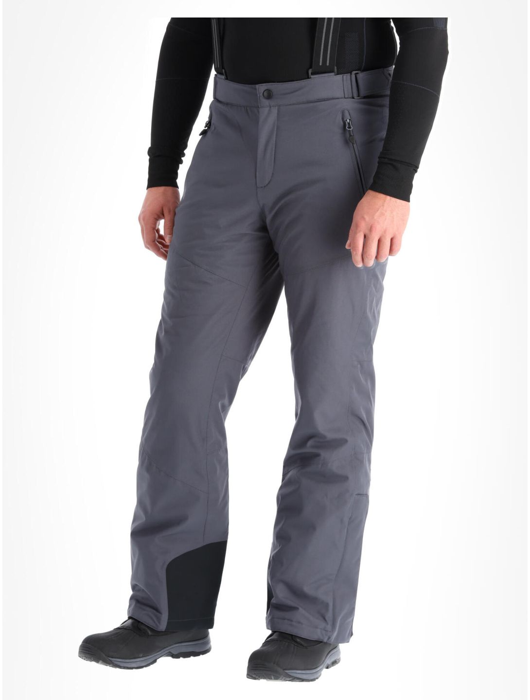 Maier Sports, Anton 2 pantalones de esquí hombres Graphite gris 