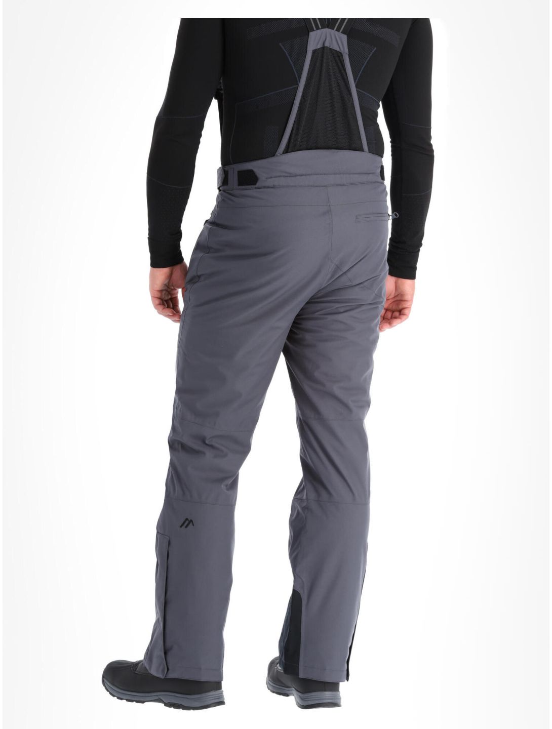 Maier Sports, Anton 2 pantalones de esquí hombres Graphite gris 