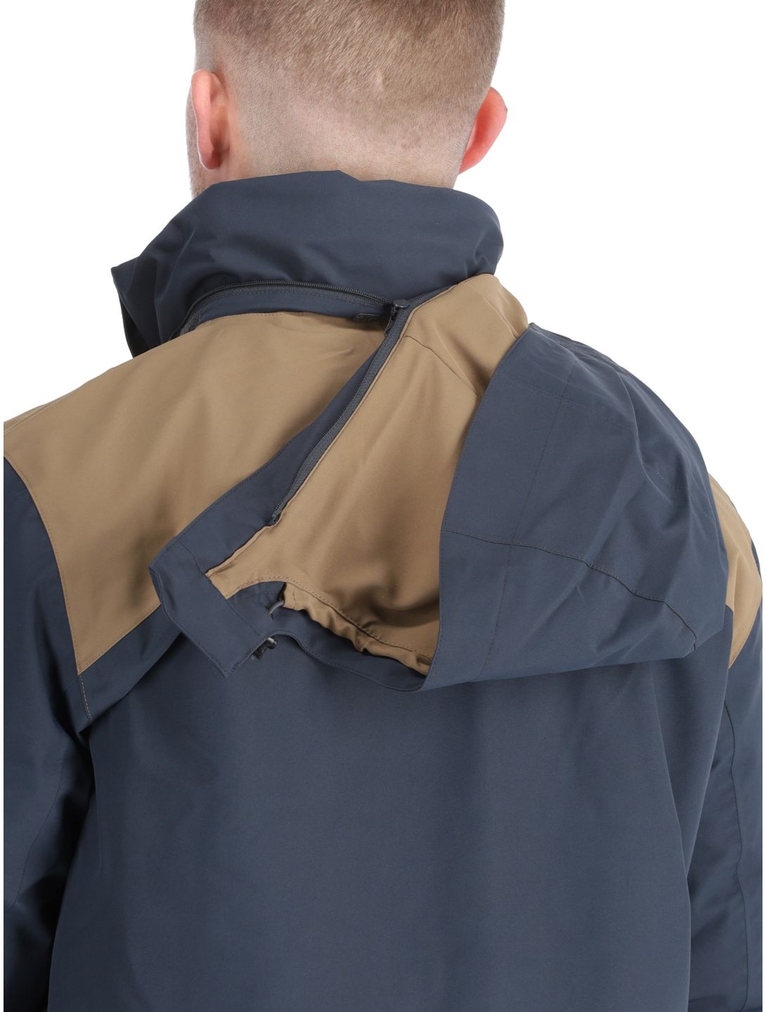 Maier Sports, Bukovel chaqueta de esquí hombres Graphite / Fawn gris, marrón 