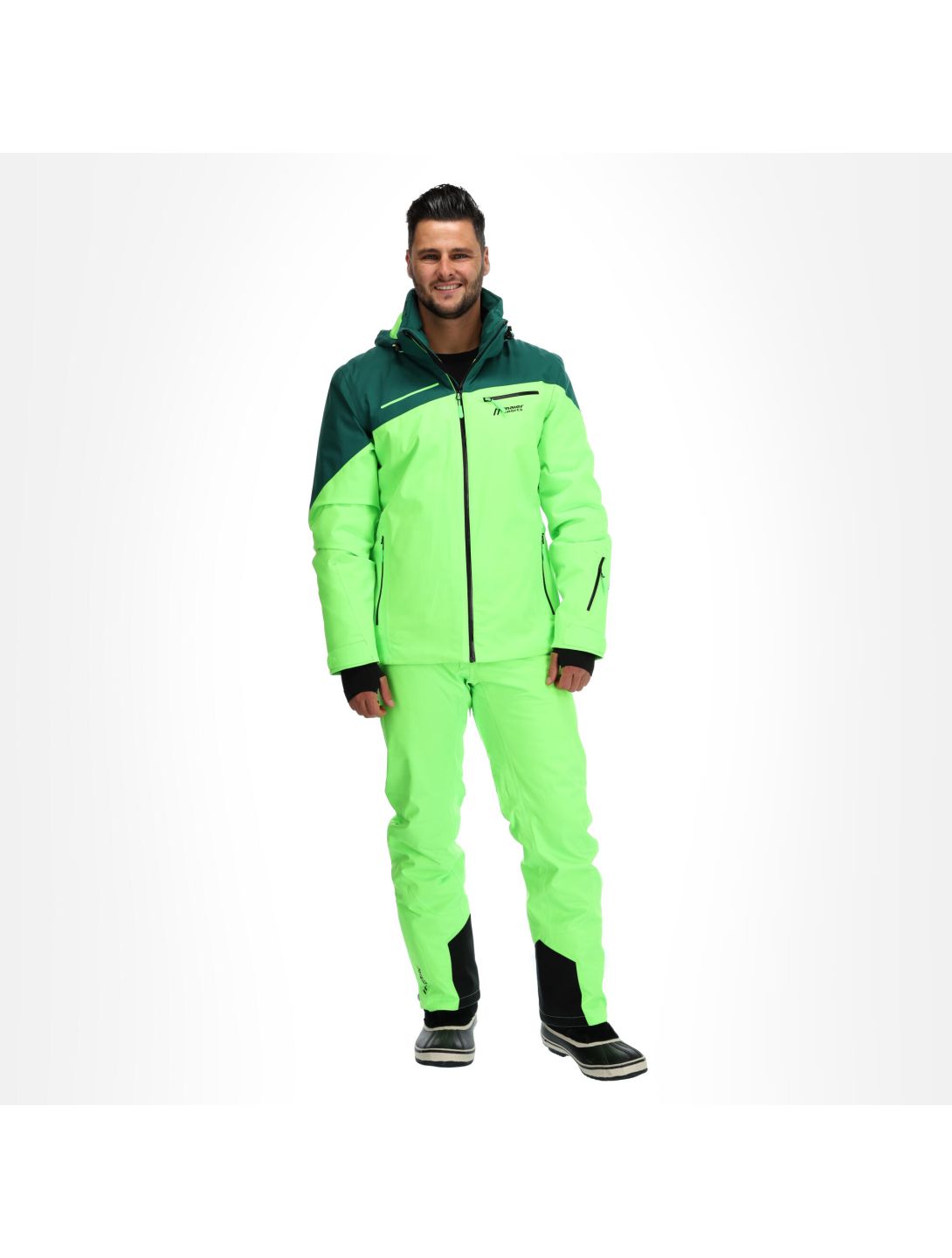 Maier Sports, Fluorine chaqueta de esquí hombres gecko verde 