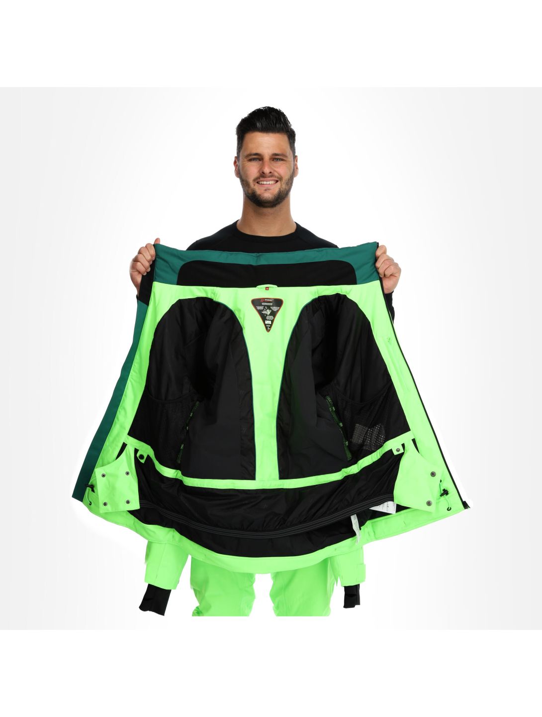 Maier Sports, Fluorine chaqueta de esquí hombres gecko verde 