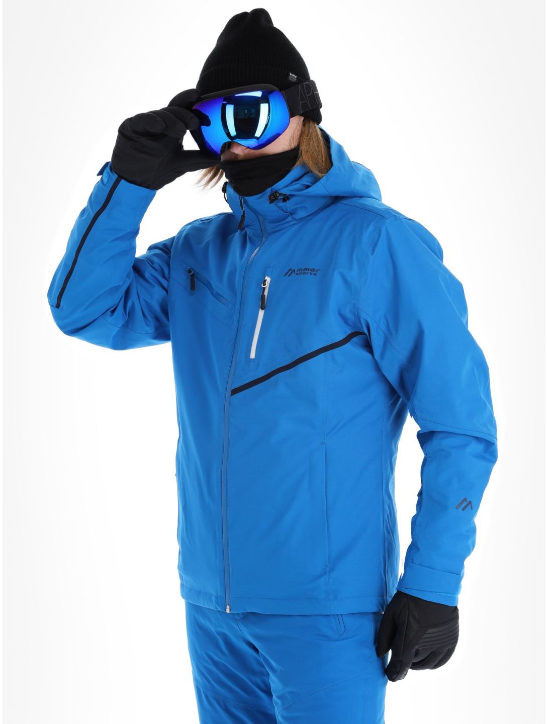 Maier Sports, Isidro chaqueta de esquí hombres Imperial / Nightsky azul 