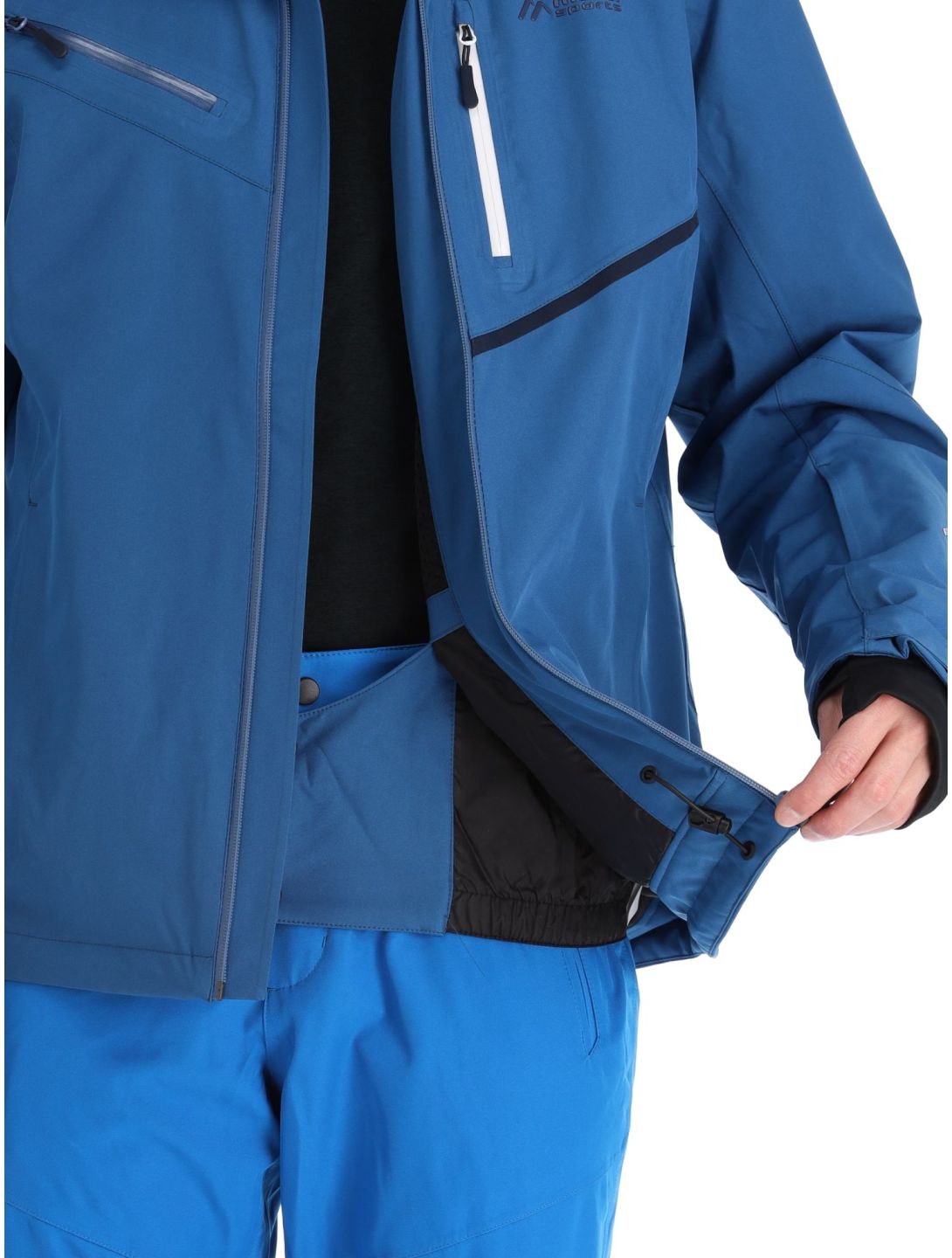 Maier Sports, Isidro chaqueta de esquí hombres Viridian / Nightsky azul 