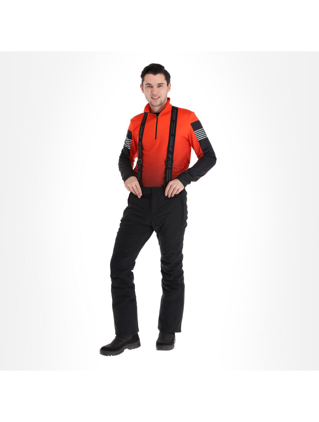 Maier Sports, Joscha Slim pantalones de esquí hombres negro 