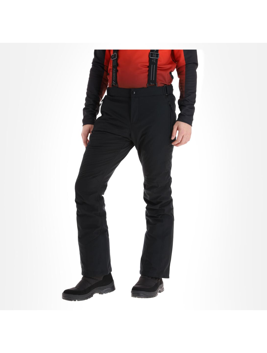 Maier Sports, Joscha Slim pantalones de esquí hombres negro 