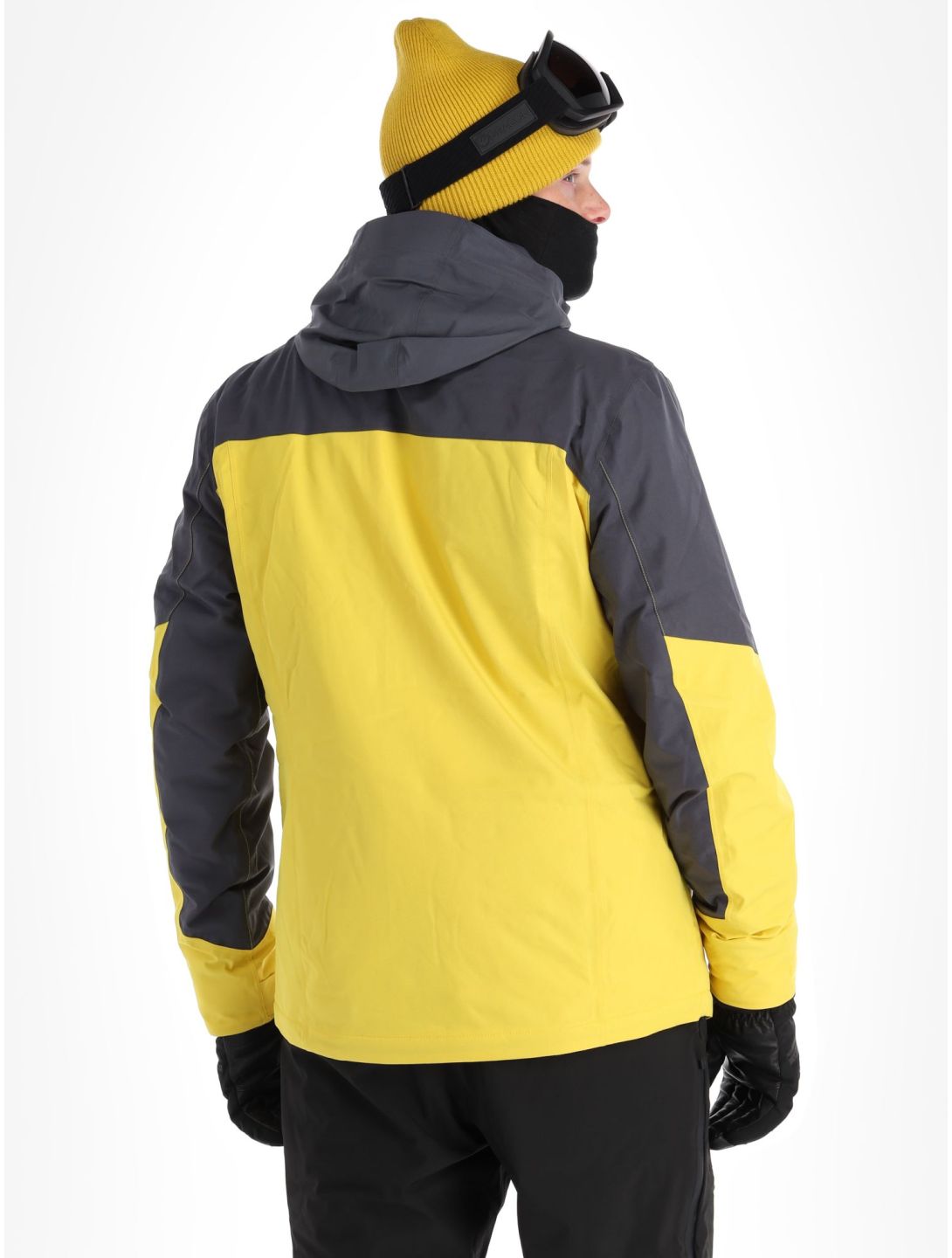 Maier Sports, Pajares chaqueta de esquí hombres Byzantin / Graphite amarillo, gris 