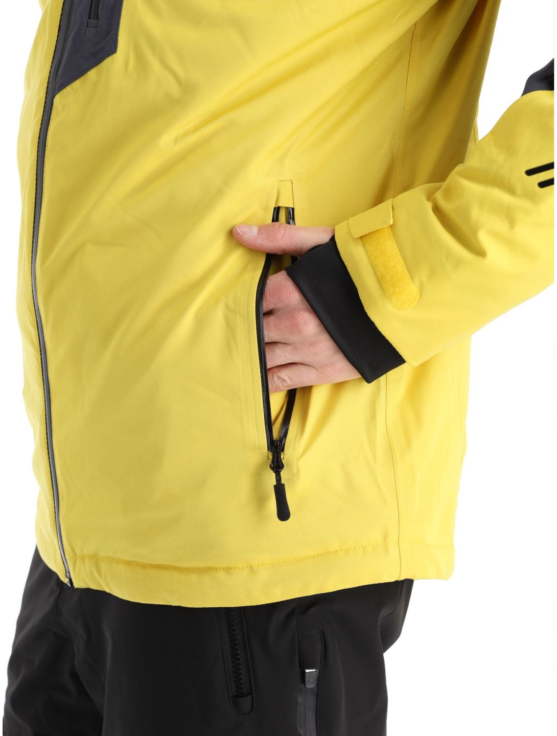 Maier Sports, Pajares chaqueta de esquí hombres Byzantin / Graphite amarillo, gris 