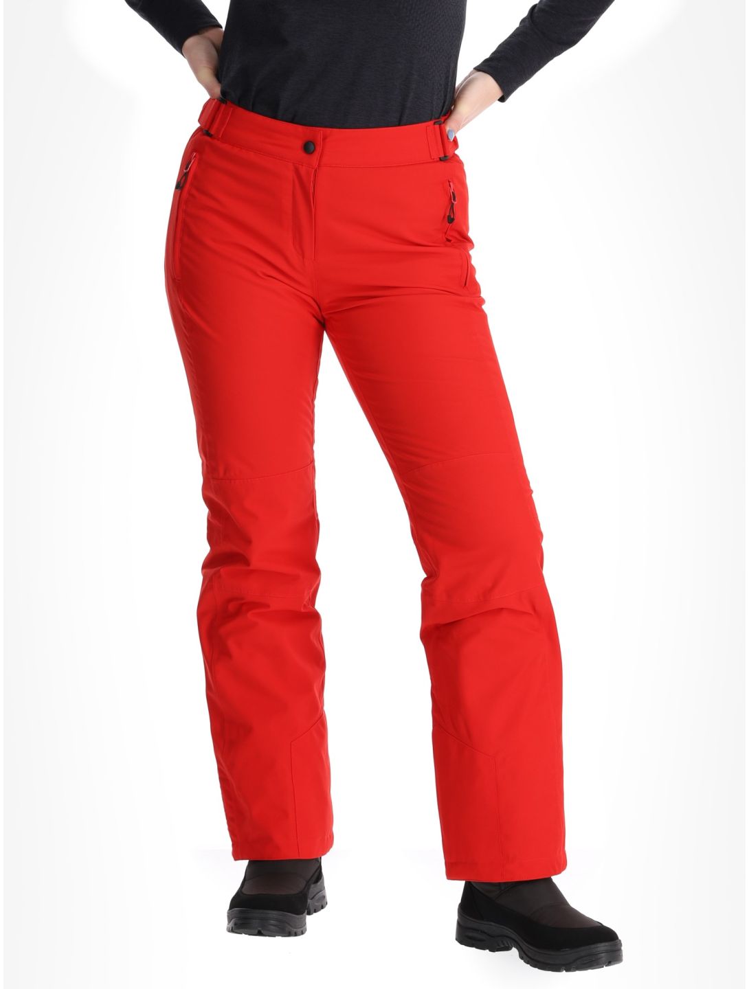 Maier Sports, Vroni Slim 2.0 pantalones de esquí mujeres Salsa rojo 