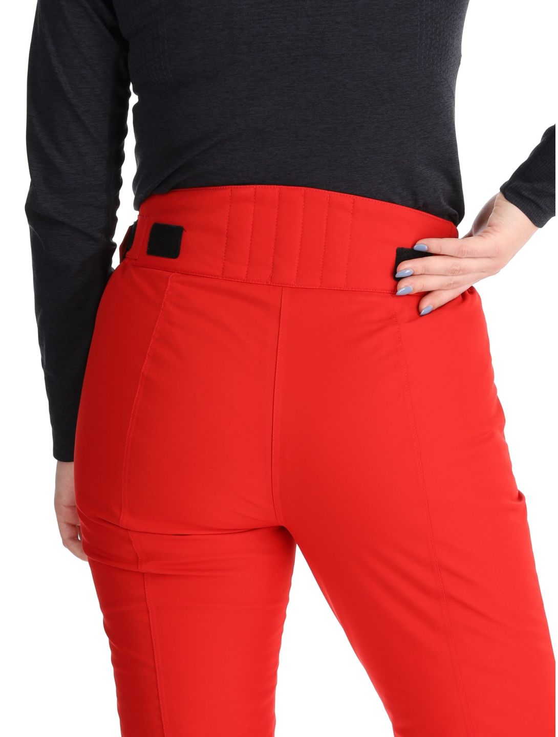 Maier Sports, Vroni Slim 2.0 pantalones de esquí mujeres Salsa rojo 