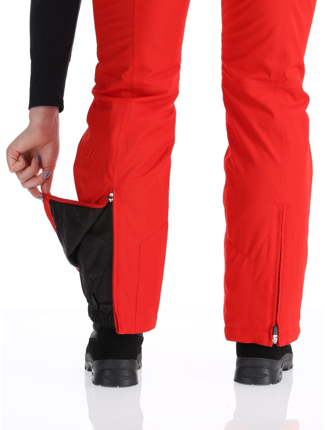 Maier Sports, Vroni Slim 2.0 pantalones de esquí mujeres Salsa rojo 