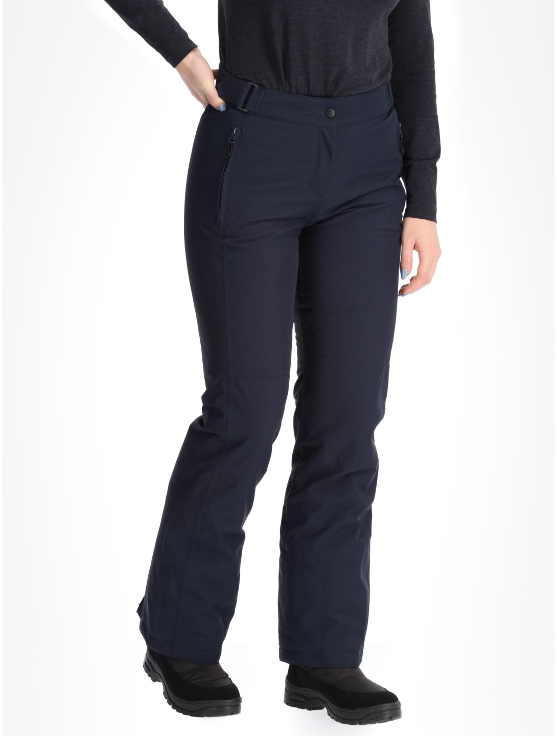 Maier Sports, Vroni Slim 2.0 pantalones de esquí mujeres Night Sky azul 