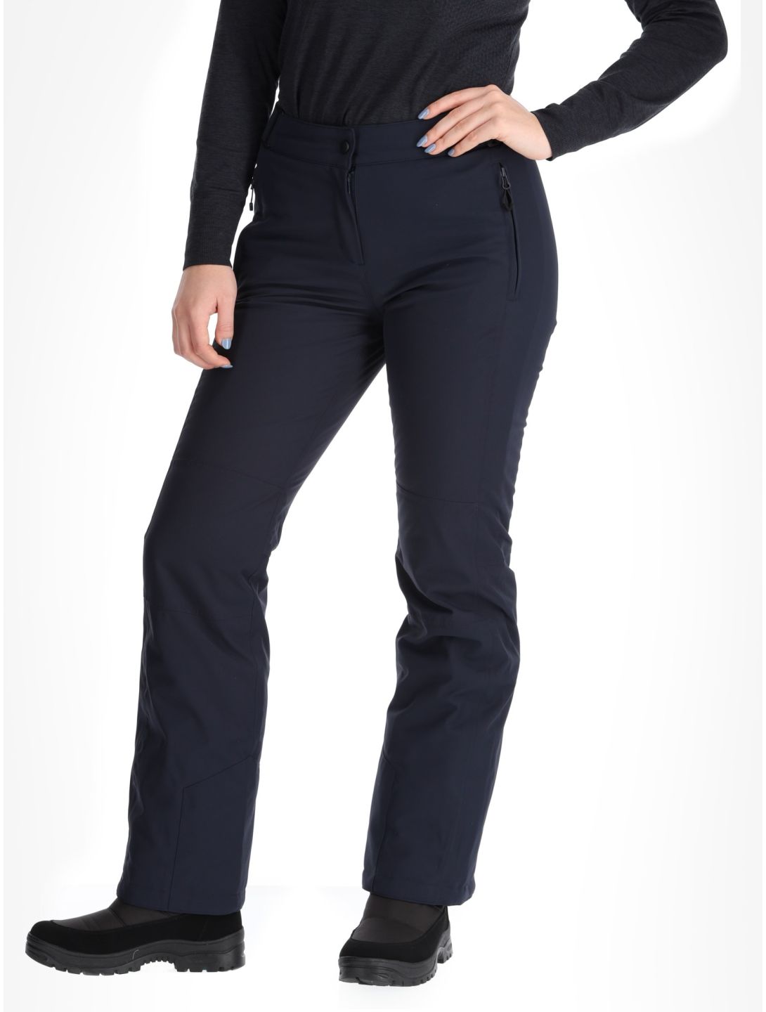 Maier Sports, Vroni Slim 2.0 pantalones de esquí mujeres Night Sky azul 