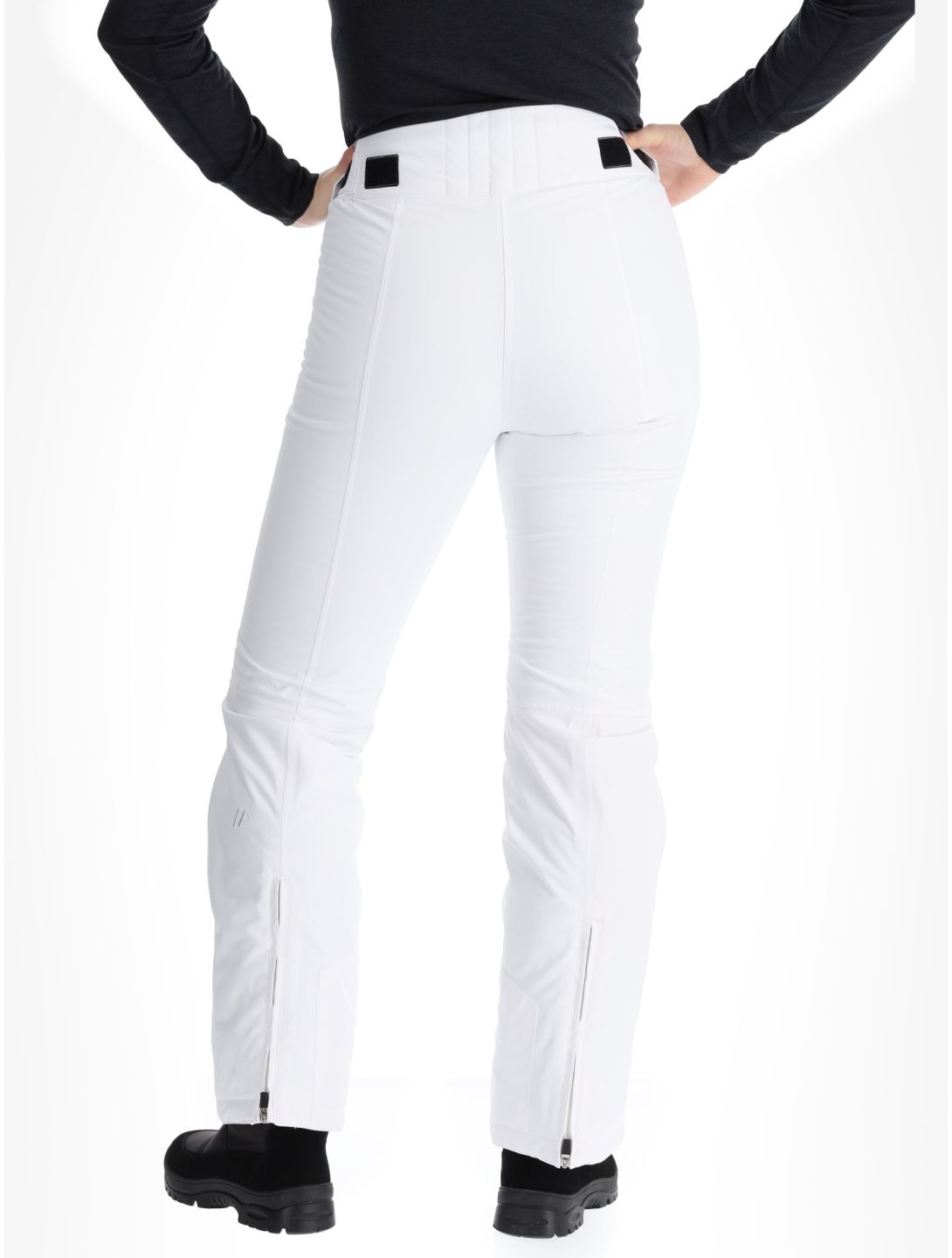 Maier Sports, Vroni Slim 2.0 pantalones de esquí mujeres White blanco 