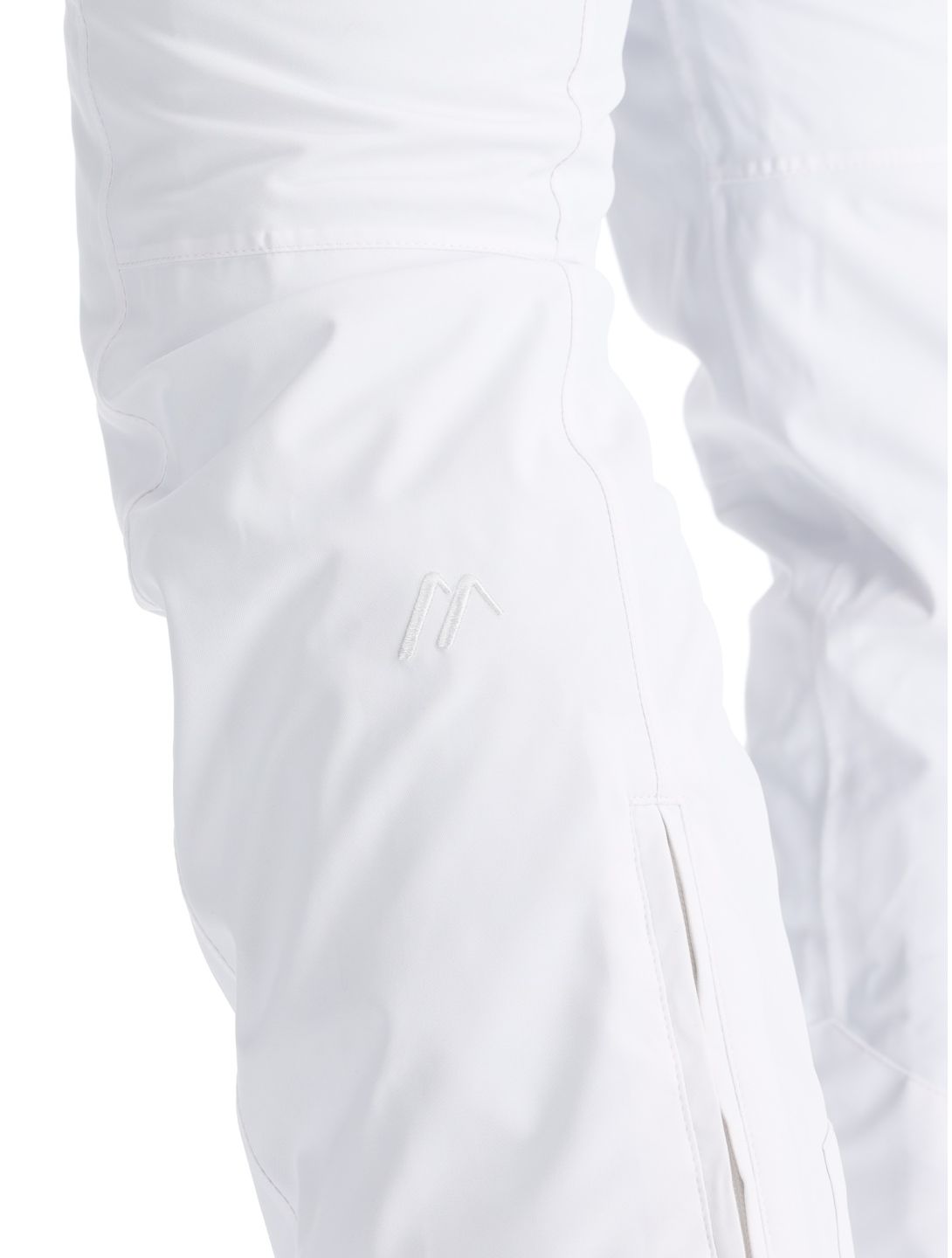 Maier Sports, Vroni Slim 2.0 pantalones de esquí mujeres White blanco 