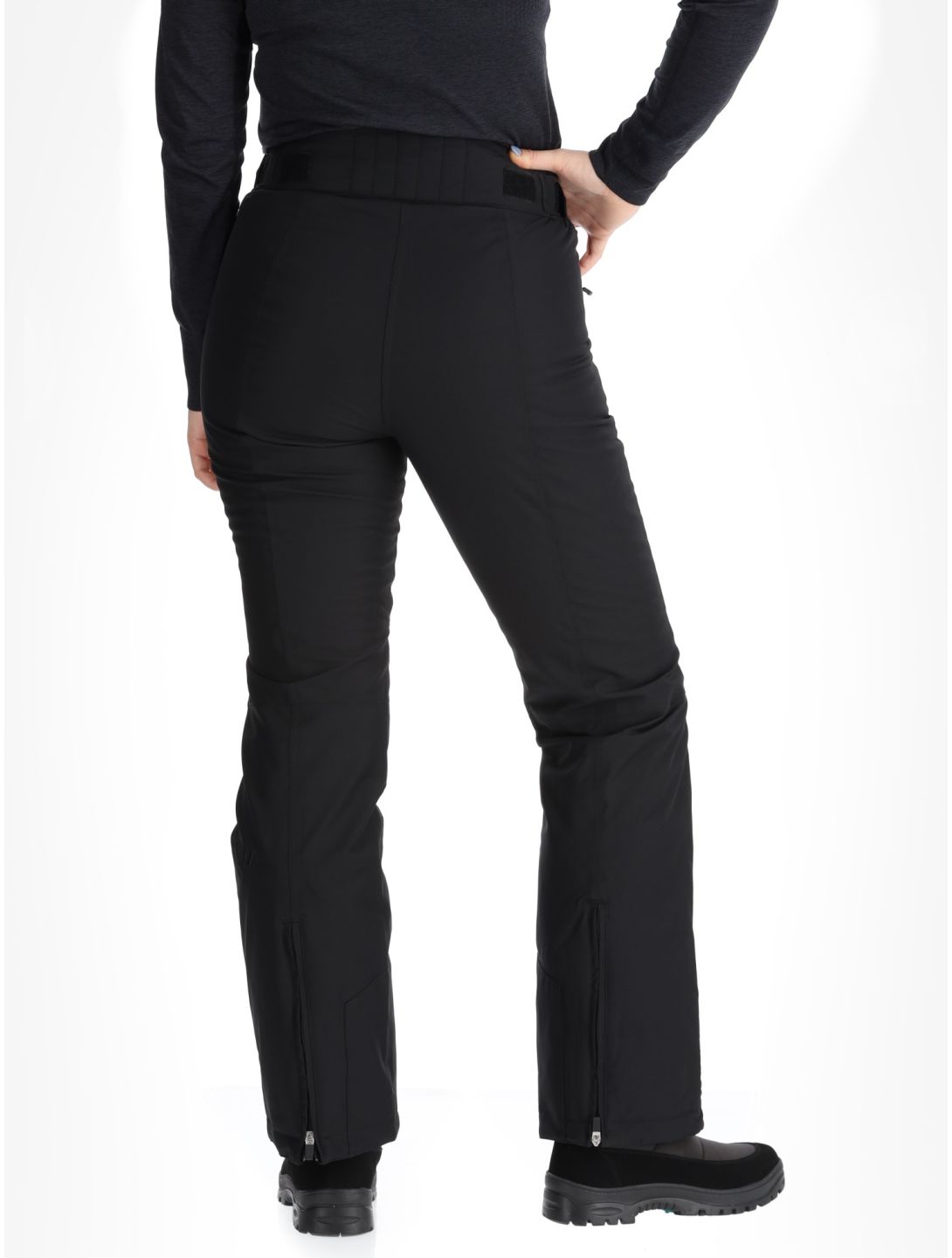 Maier Sports, Vroni Slim 2.0 pantalones de esquí mujeres Black negro 