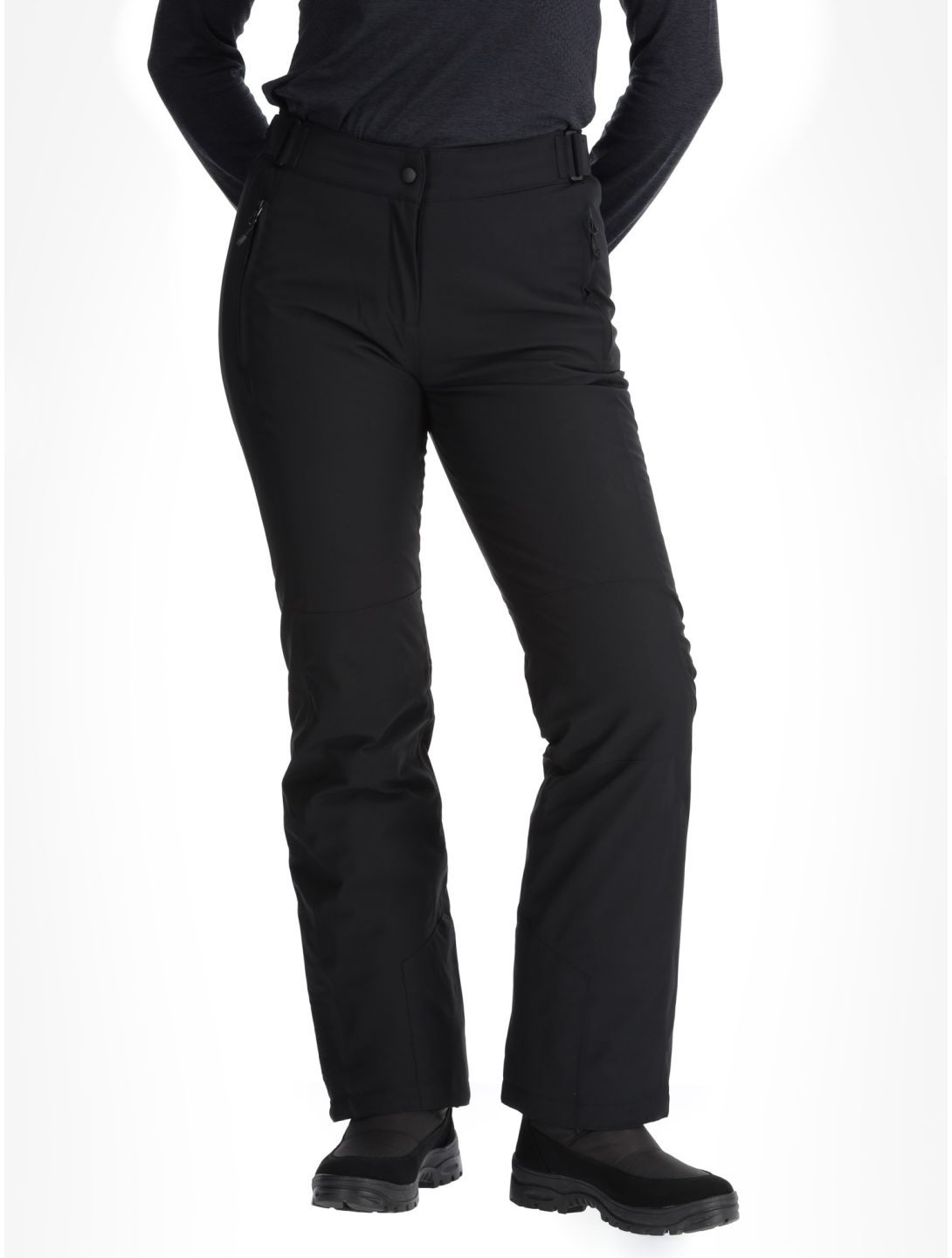 Maier Sports, Vroni Slim 2.0 pantalones de esquí mujeres Black negro 