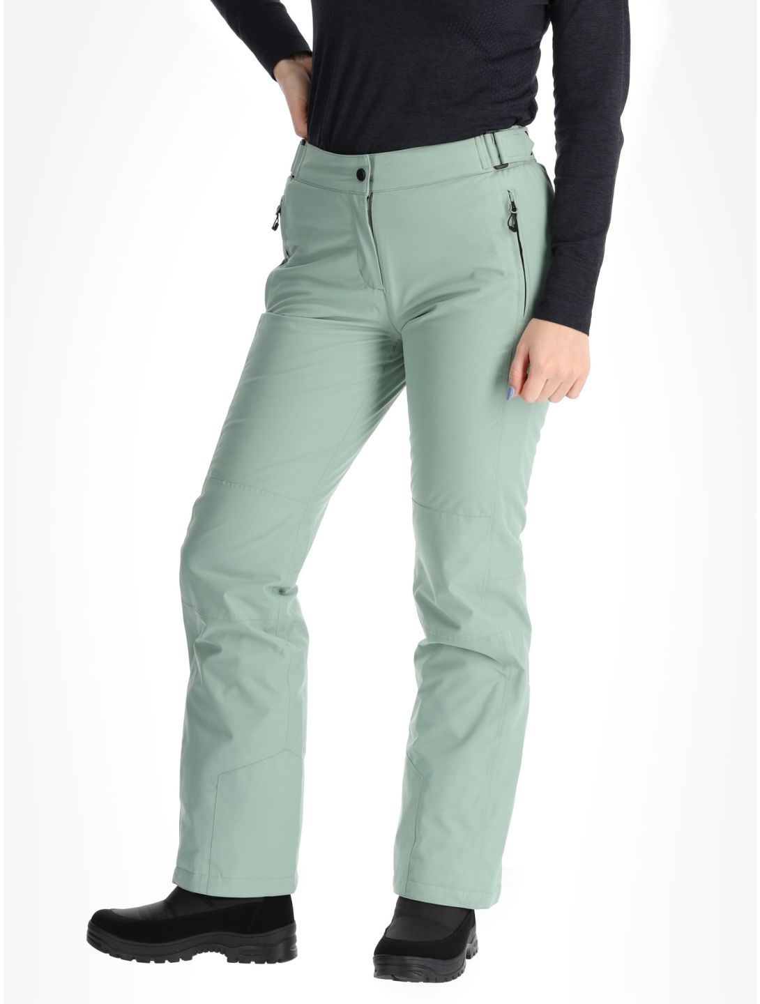 Maier Sports, Vroni Slim 2.0 pantalones de esquí mujeres Luscious Moss verde 