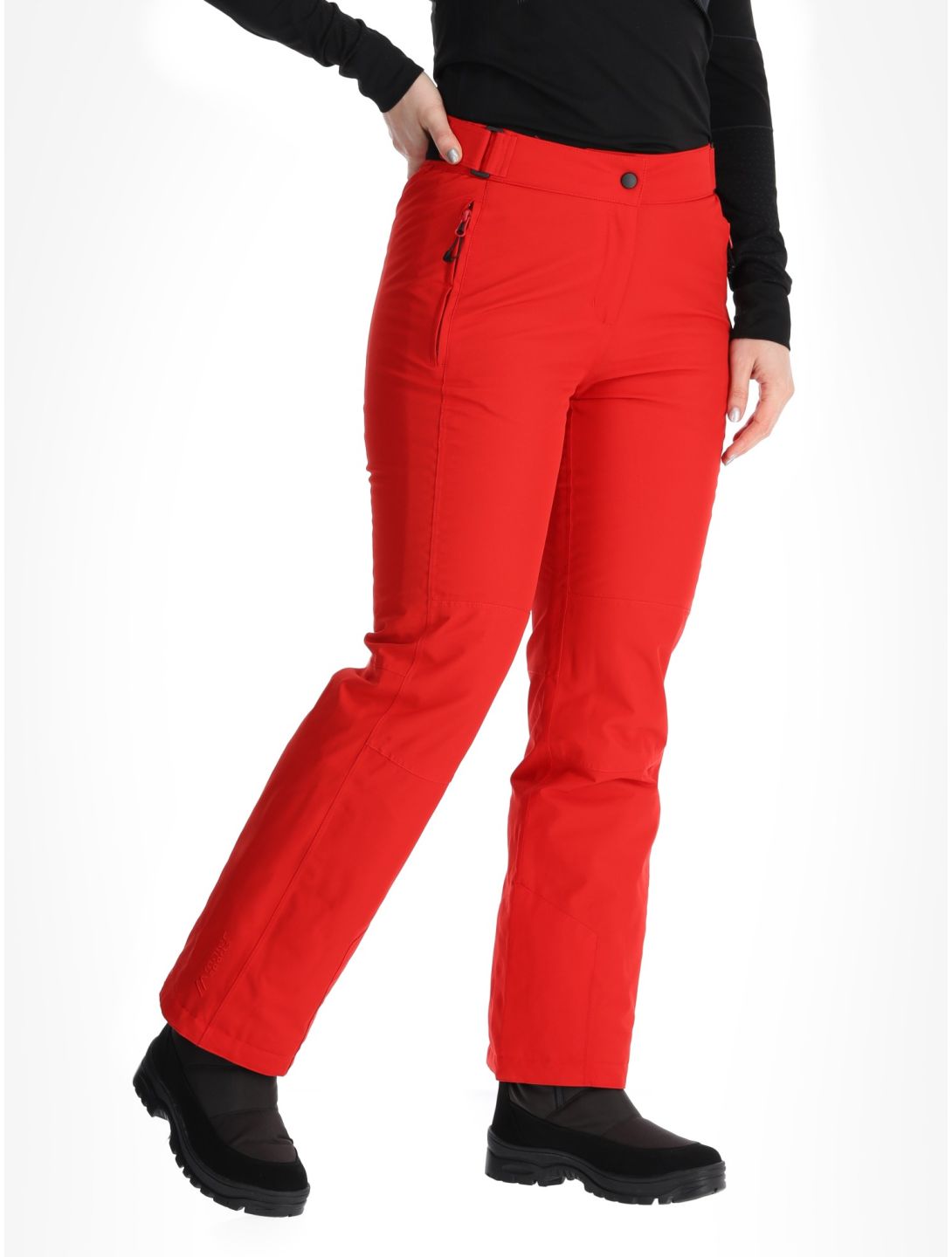 Maier Sports, Vroni Slim 2.0 pantalones de esquí modelo pequeño mujeres Salsa rojo 